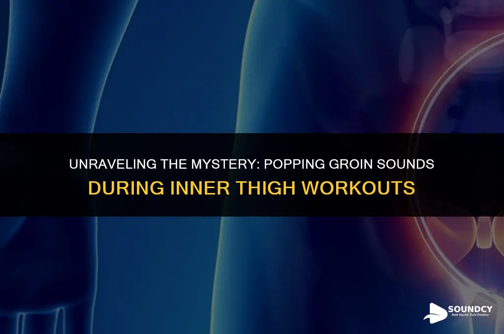 what causes popping groin sound during inner thigh exercise