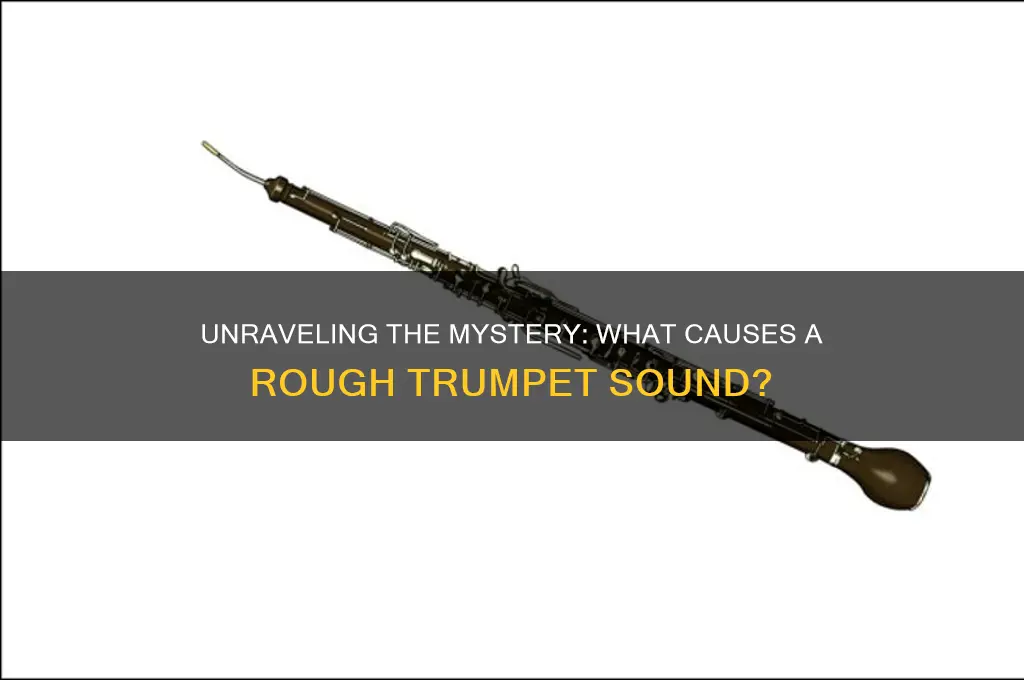 what causes rough trumpet sound