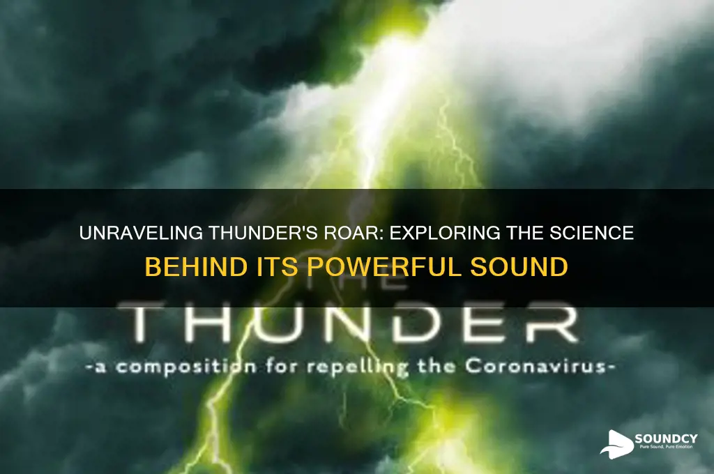 what causes sound in thunder