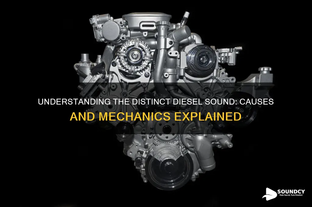 what causes the disesel sound