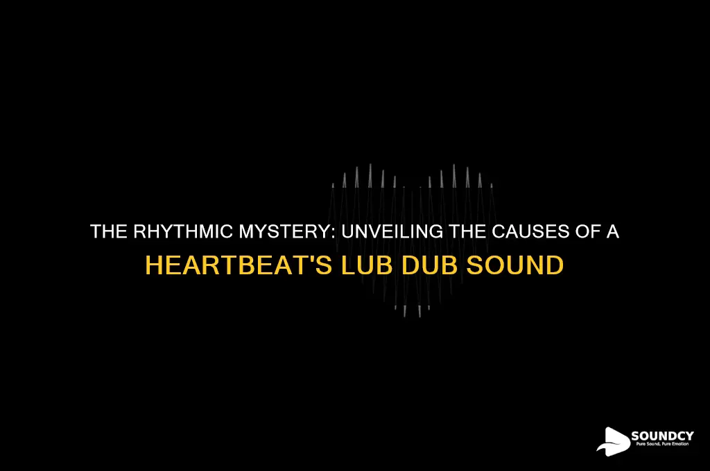 what causes the lub dub sound of a heartbeat