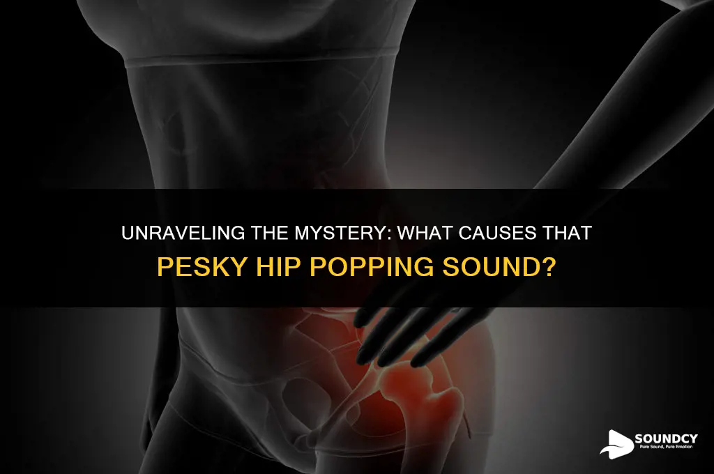 what causes the popping sound in the hip joint