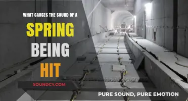 Unraveling the Mystery: What Causes the Sound of a Spring Being Hit?
