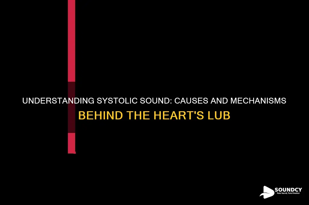 what causes the systolic sound