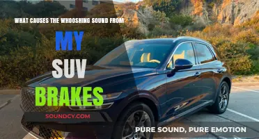 Decoding the Whoosh: Understanding Your SUV's Brake Noises