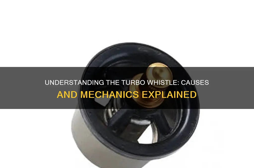 what causes turbo whistle sound