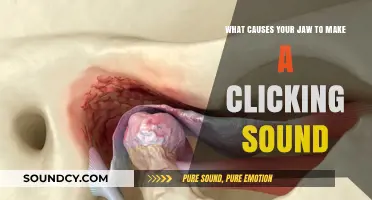Unraveling the Mystery: What Causes That Pesky Jaw Clicking Sound?
