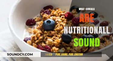 Nutritionally Sound Cereals: Healthy Breakfast Options for Optimal Wellness