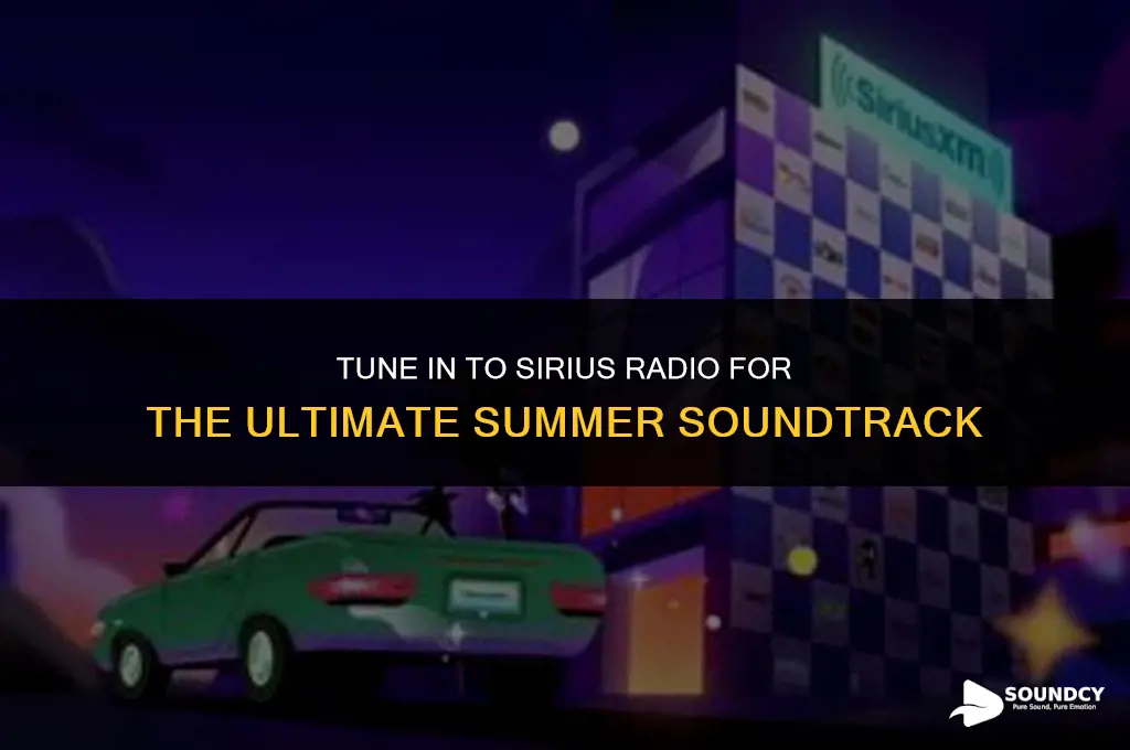 what channel is sounds of summer on sirius radio