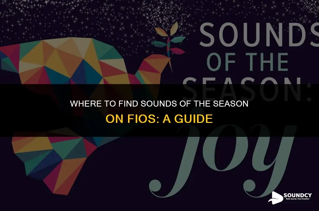 what channel is sounds of the season on fios