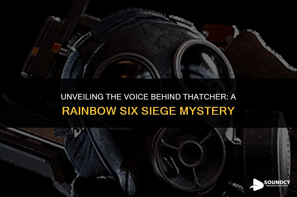 what character sounds like thatcher from rainbow six siege
