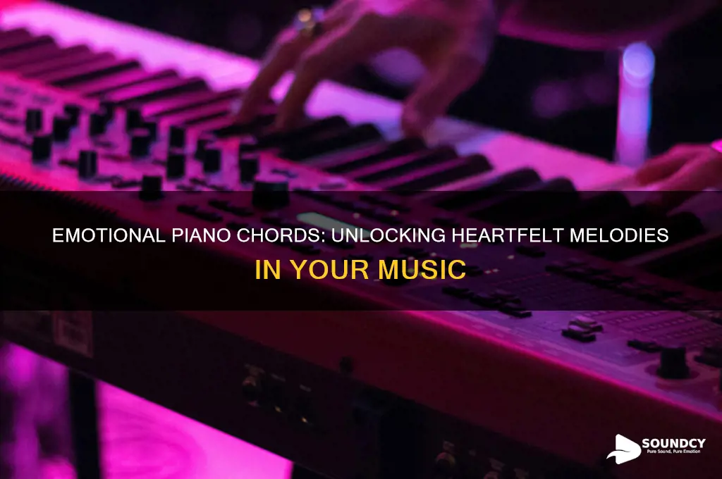 what chords sound emotonal piao