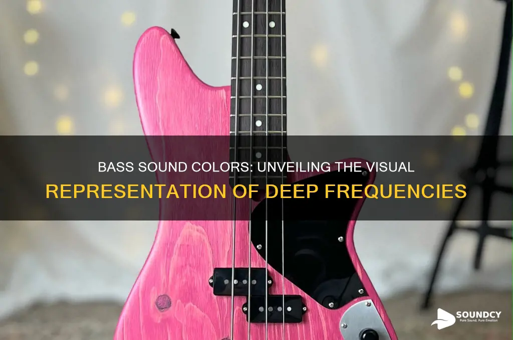 what color represents bass sound