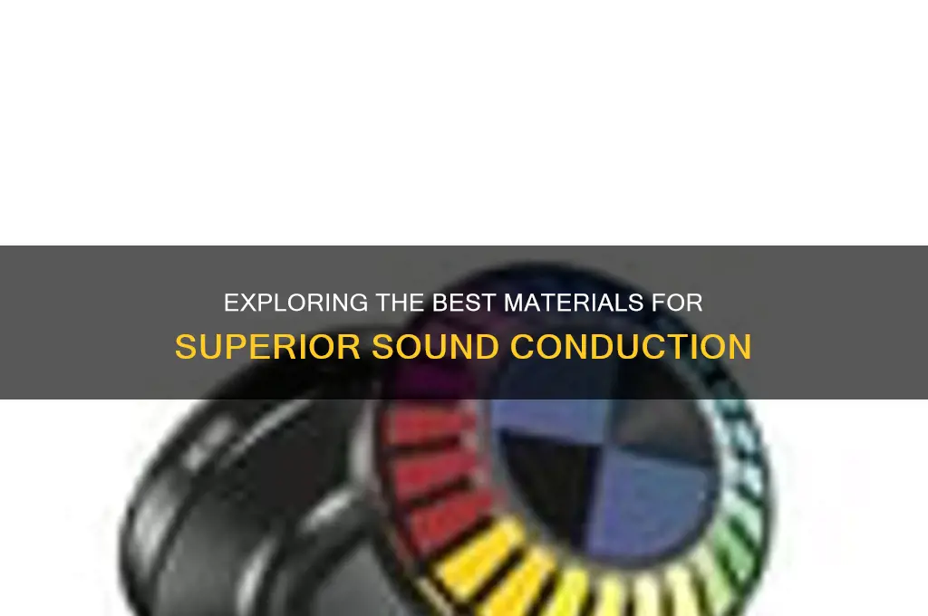 what conducts sound the best
