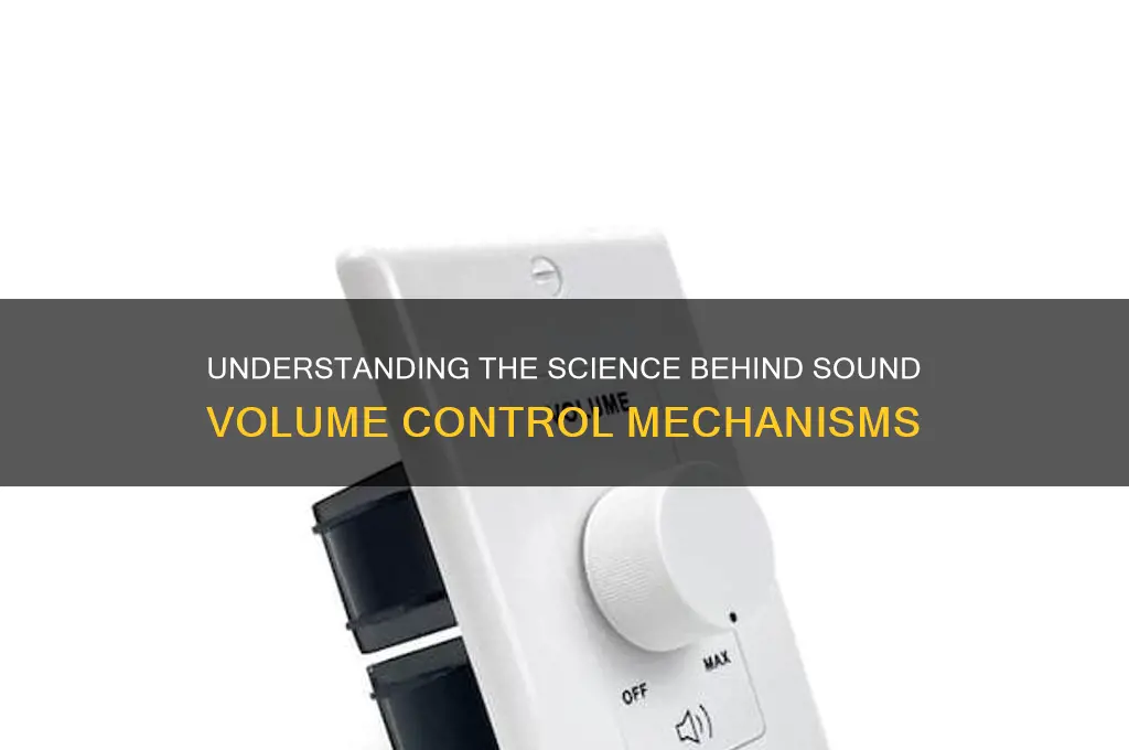what controls sound volume science