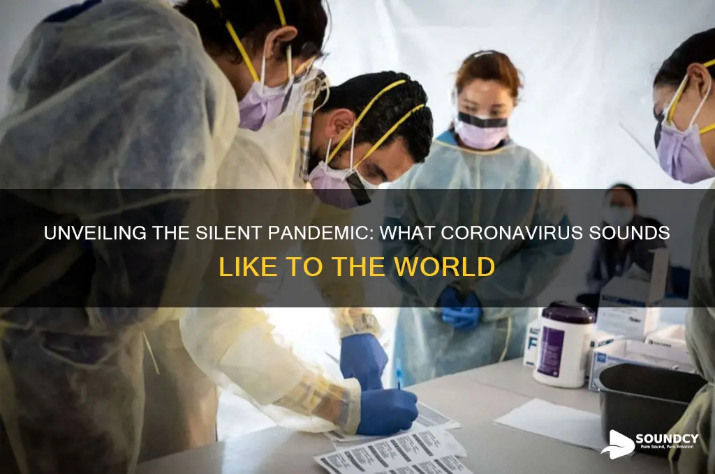 what corona virus sounds like