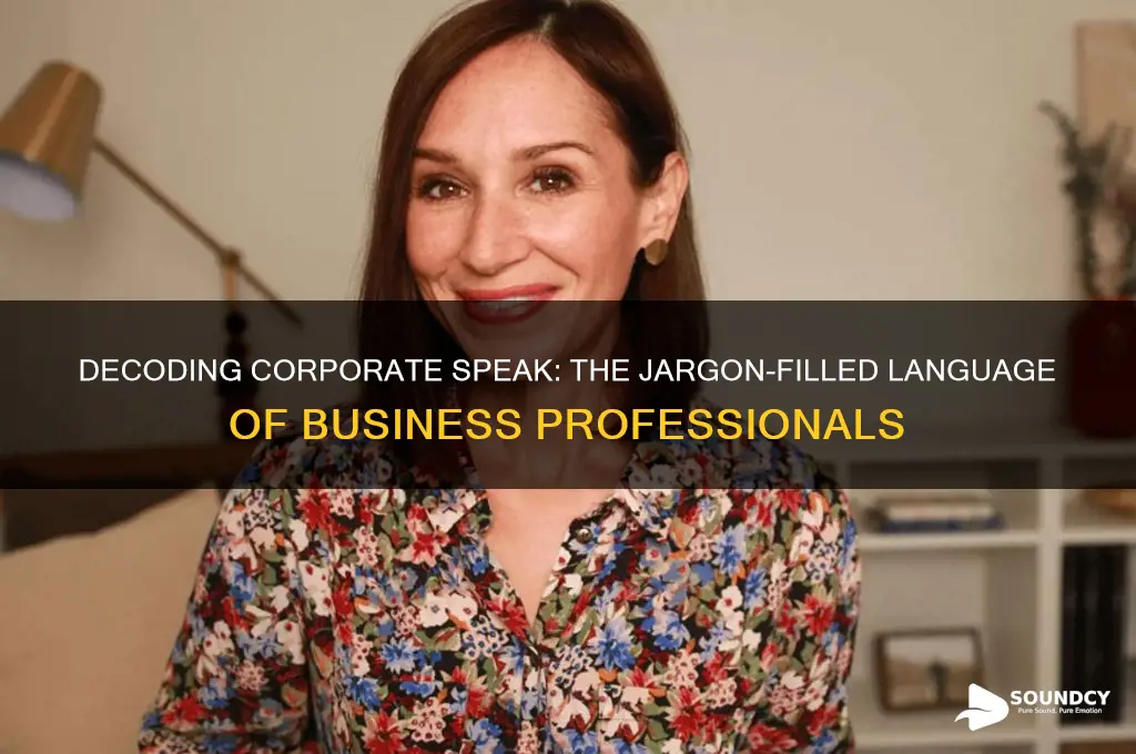 what corporate people sound like