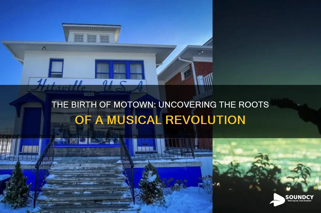 what created the motown sound