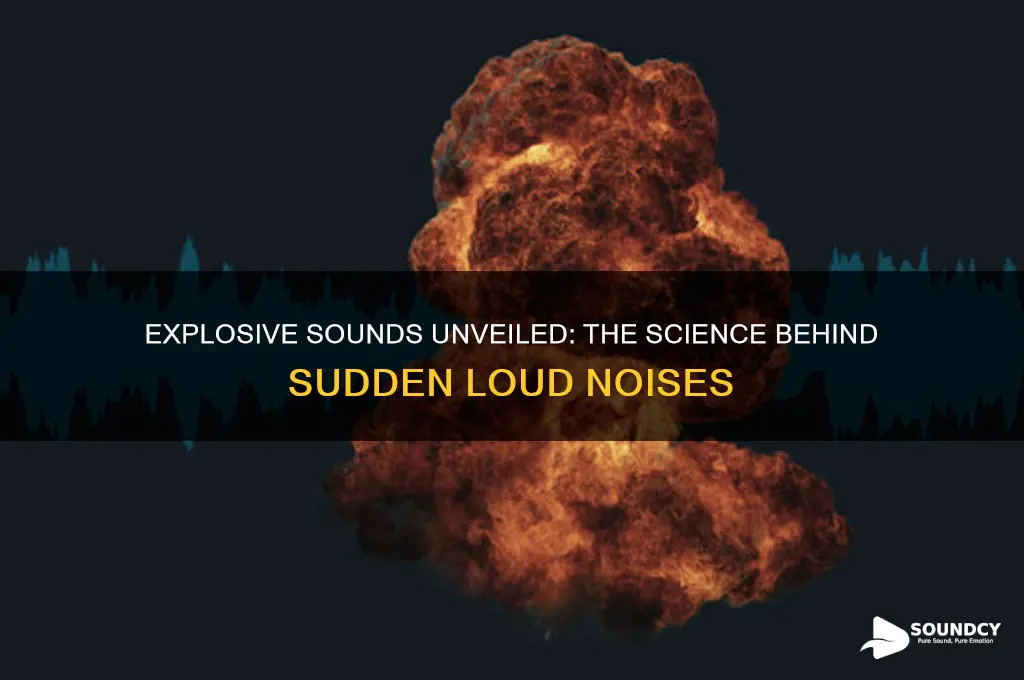 what creates the explosionlike sound