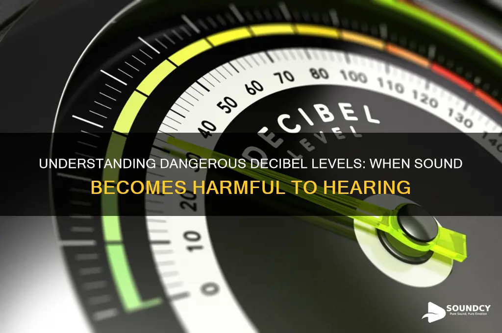 what db sound is damaging