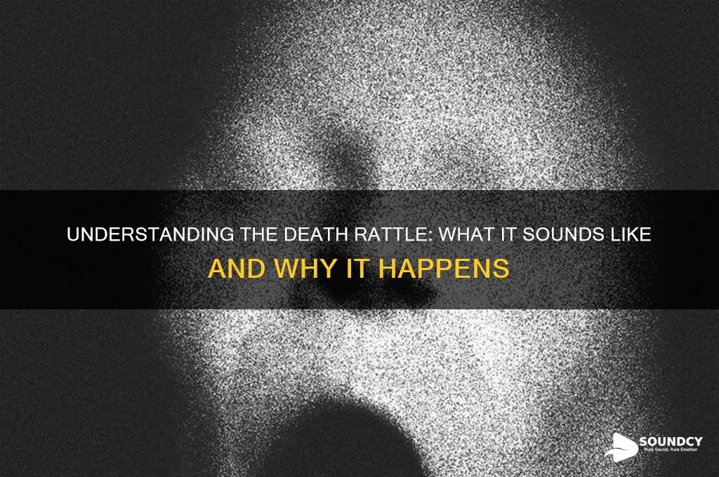 what death rattle sound like