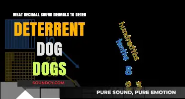 Decoding Canine Deterrence: The Science Behind Decimal Sounds and Dog Behavior