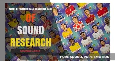 Understanding Essentials: The Role of Definition in Sound Research