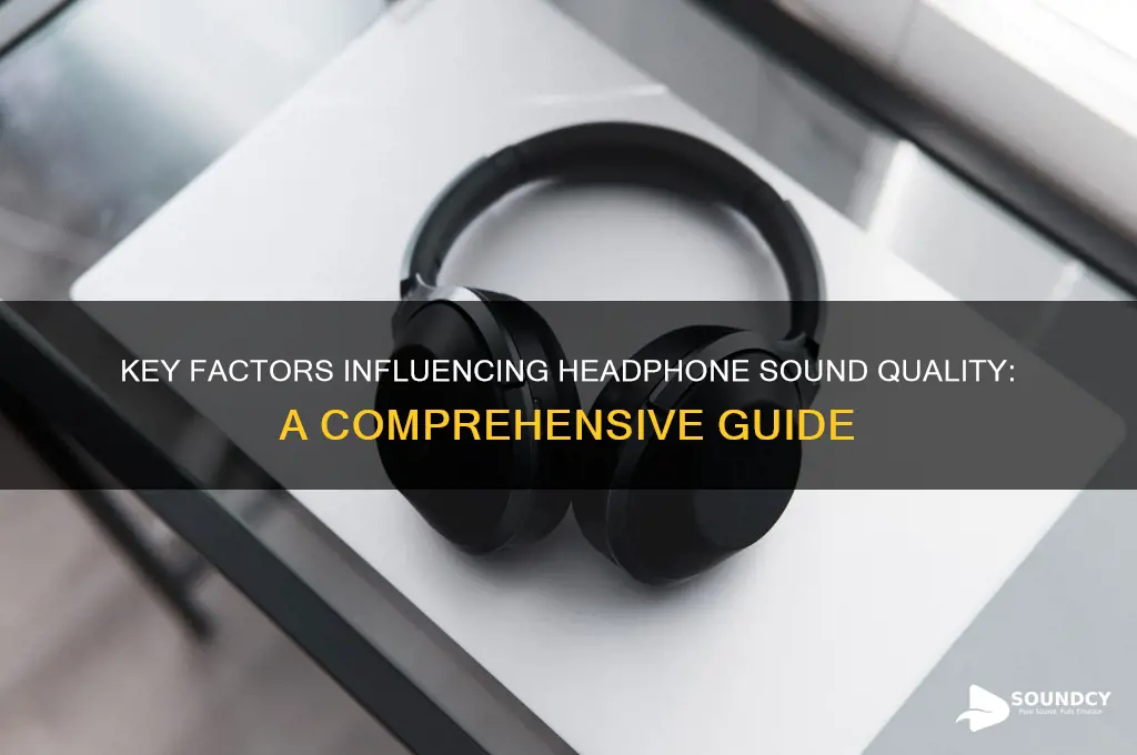 what determines headphone sound quality