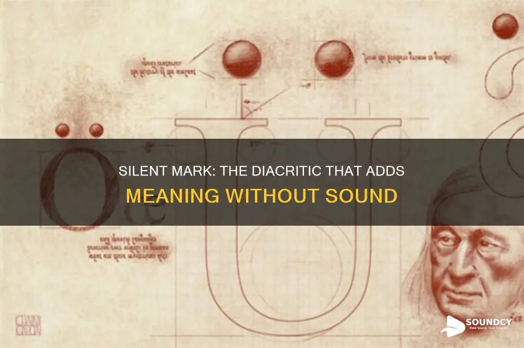 what diacritic makes no sound