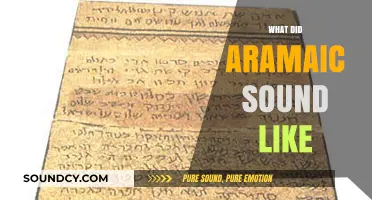 Unveiling the Ancient Melody: How Did Aramaic Truly Sound?
