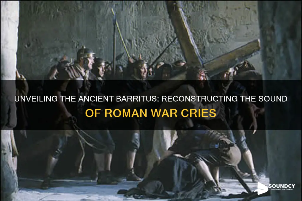 what did barritus sound like