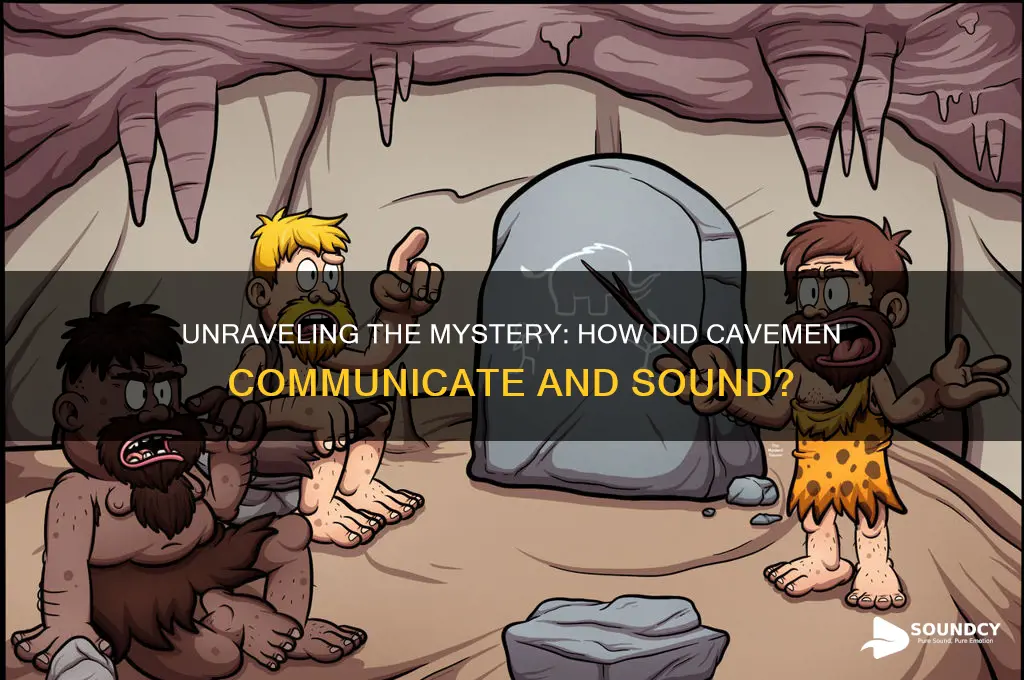 what did cavemen sound like