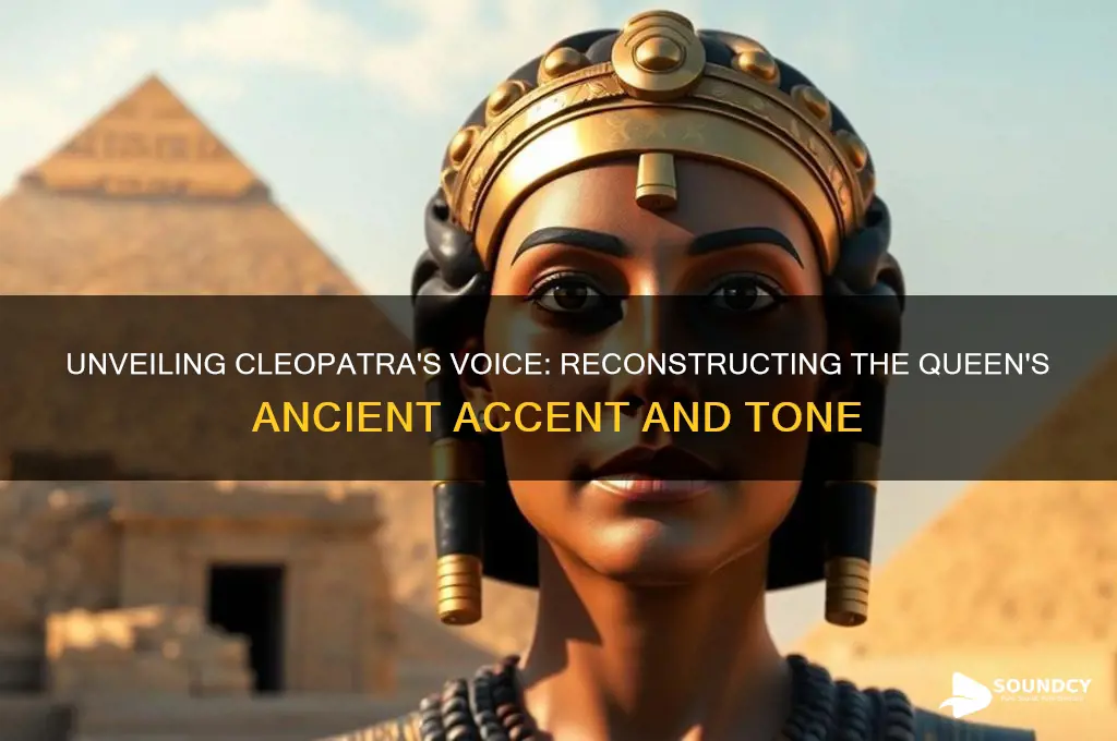 what did cleopatra sound like