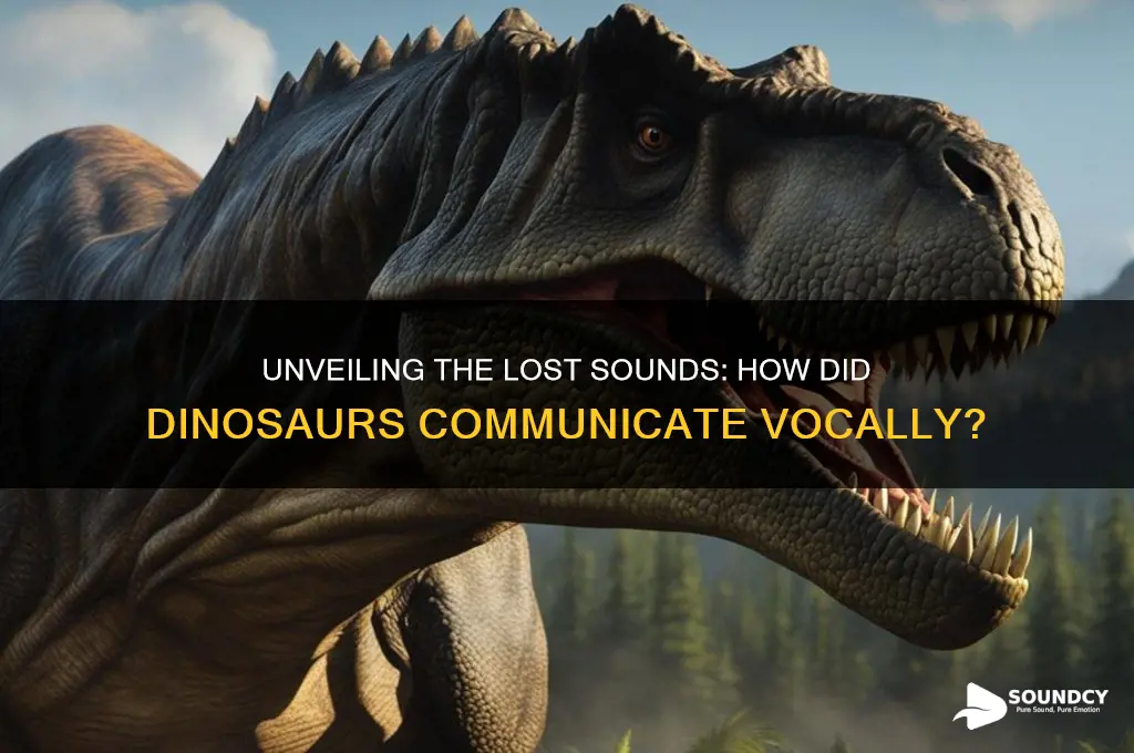 what did dinosurs sound like