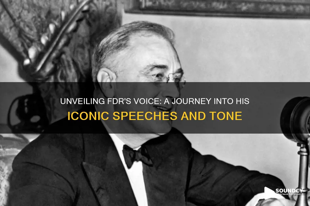 what did fdr sound like