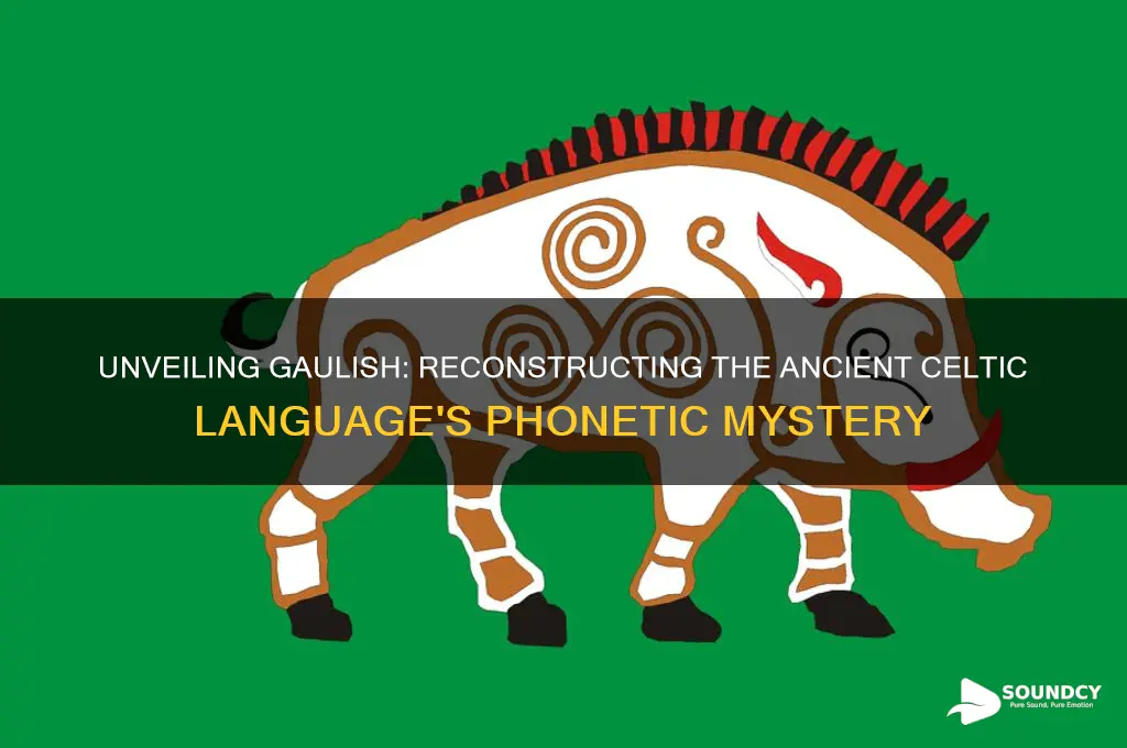 what did gaulish sound like