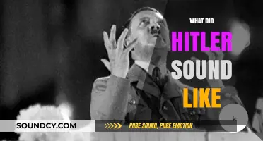 Unveiling Hitler's Voice: Analyzing the Tone and Delivery of a Dictator