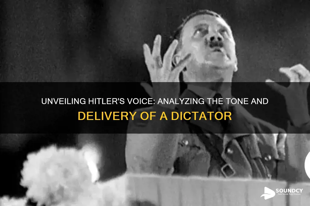 what did hitler sound like
