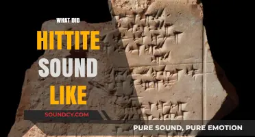 Unveiling the Lost Language: Reconstructing Hittite's Ancient Sounds and Speech