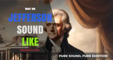 Unveiling Thomas Jefferson's Voice: Reconstructing the Third President's Speech