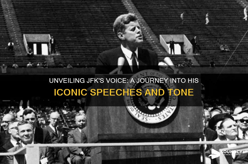 what did jfk sound like