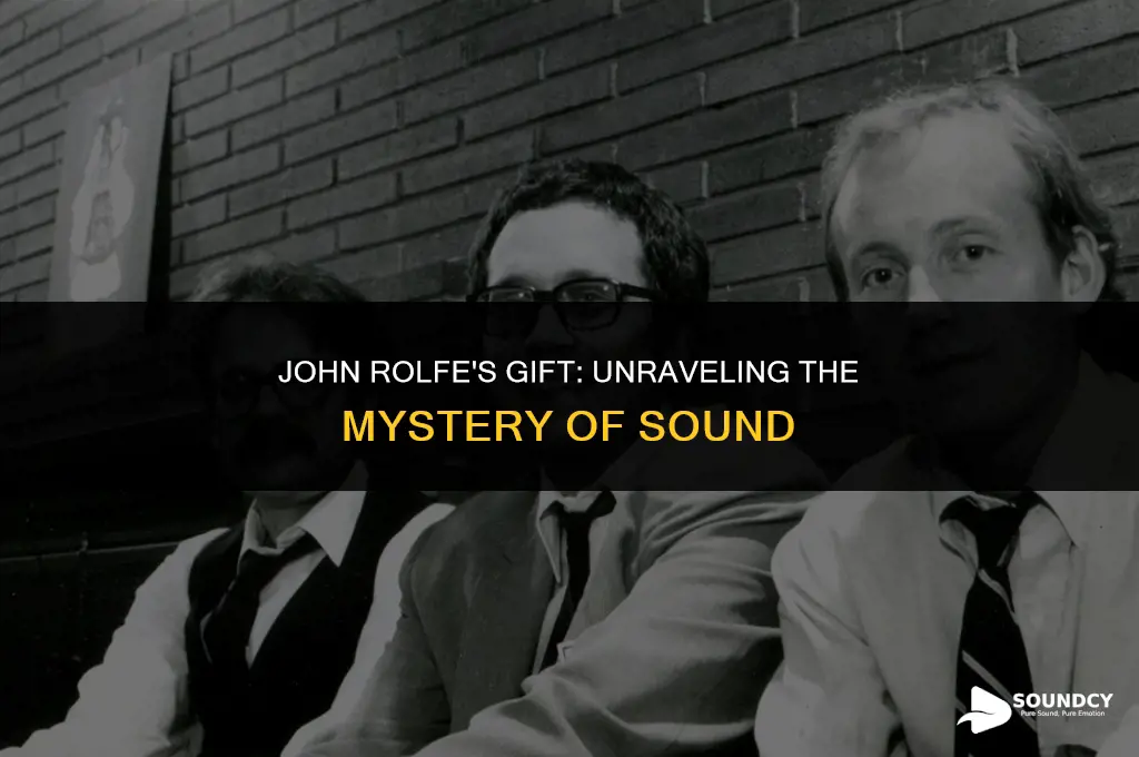 what did john rolfe bring to him with sound