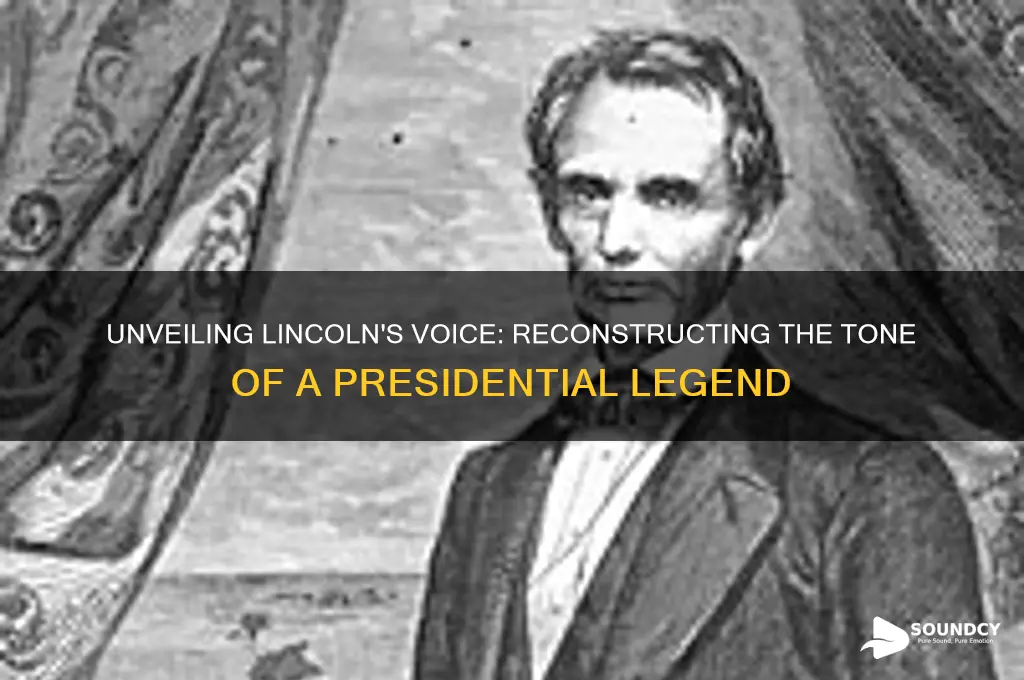 what did lincoln sound like