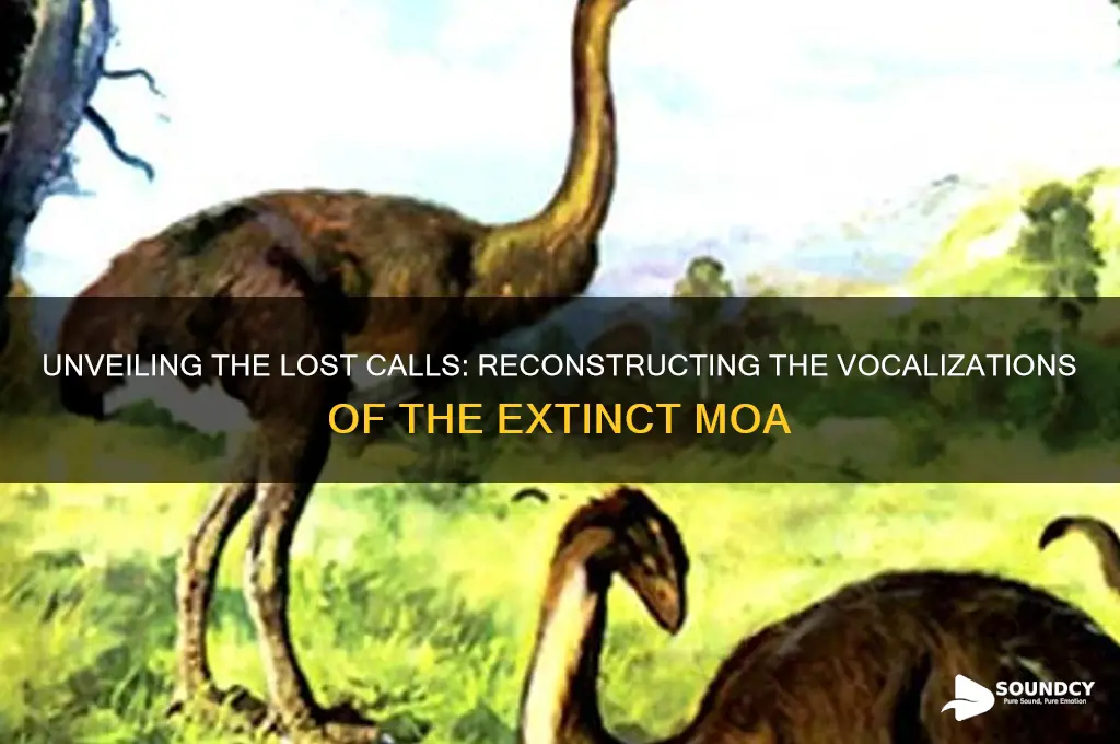 what did moa sound like