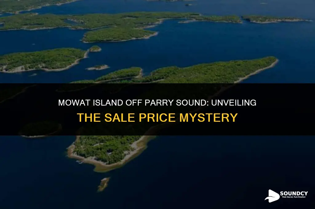 what did mowatt island off parry sound sell for