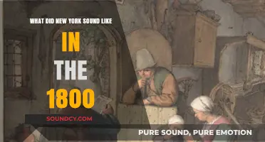 Echoes of the Past: New York's Sonic Landscape in the 1800s