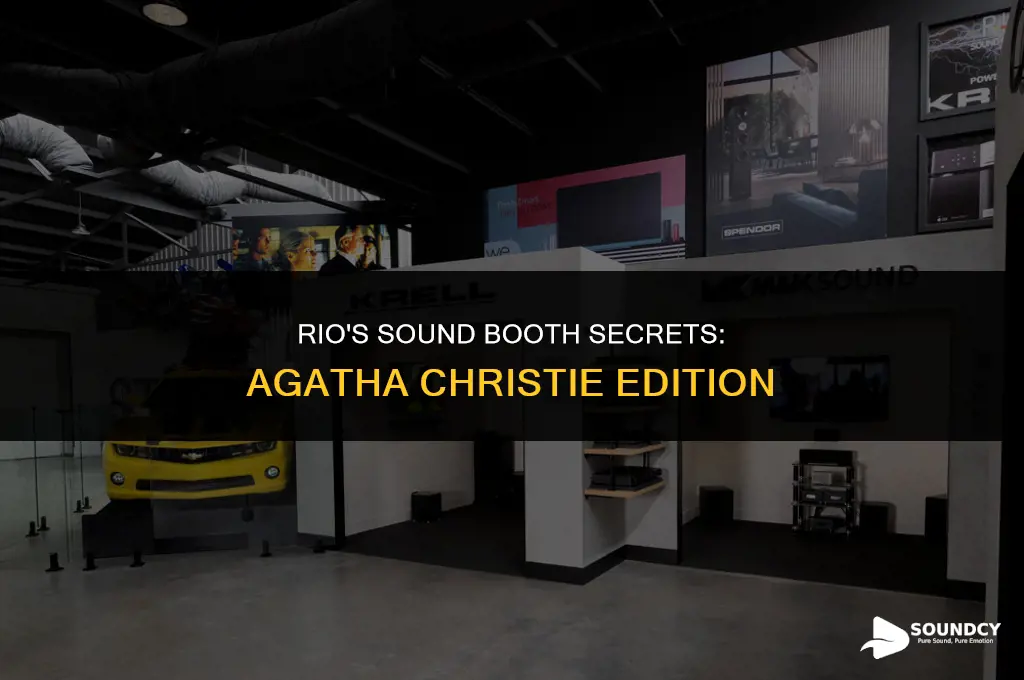 what did rio say in the sound booth agatha