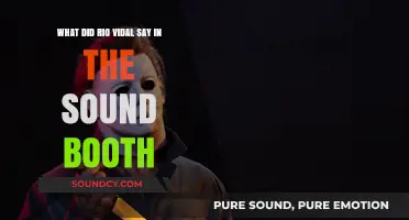 Revealed: Rio Vidal's Candid Sound Booth Confessions