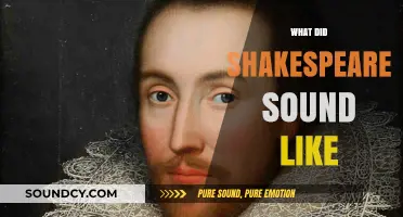 Unveiling Shakespeare's Voice: Reconstructing the Bard's Original Accent and Tone