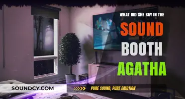 Unveiling Agatha's Sound Booth Secrets: A Behind-the-Scenes Look